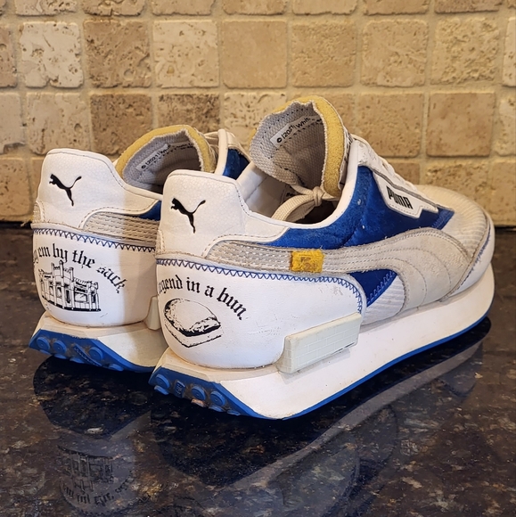 Men's Puma Future Rider X White Castle Size 8 - Picture 3 of 15